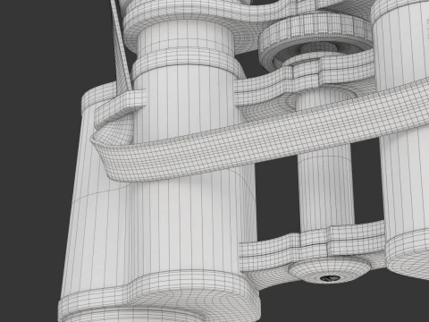 Binoculars 3D Model