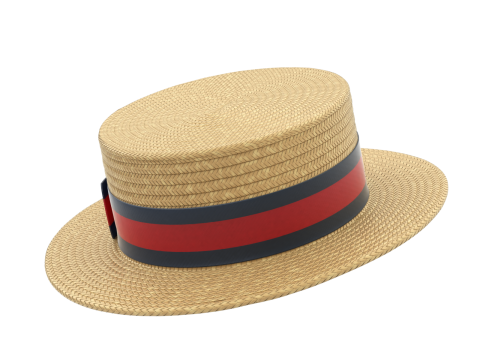 Boater Hat Model 3D