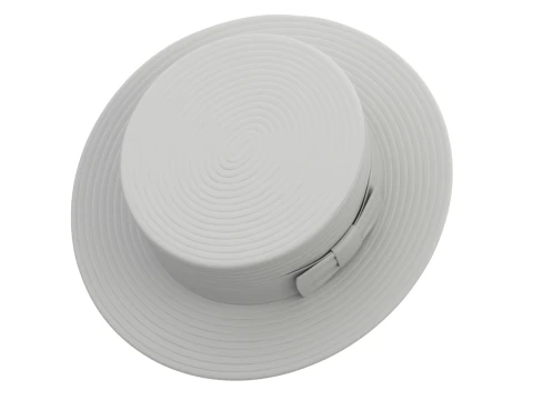 Boater Hat 3D Model
