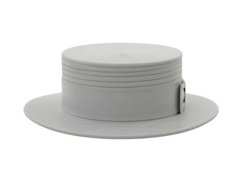 Boater Hat Model 3D