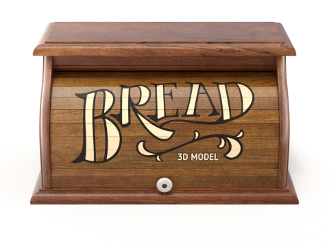 Bread Box 3D Модель