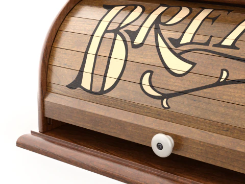 Scatola del pane Modello 3D