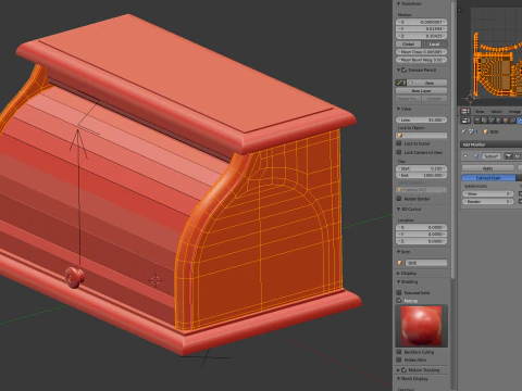 Scatola del pane Modello 3D