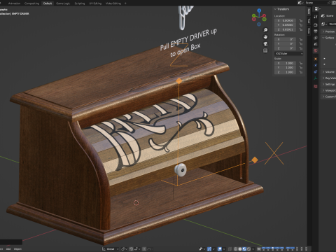 Bread Box 3D Модель