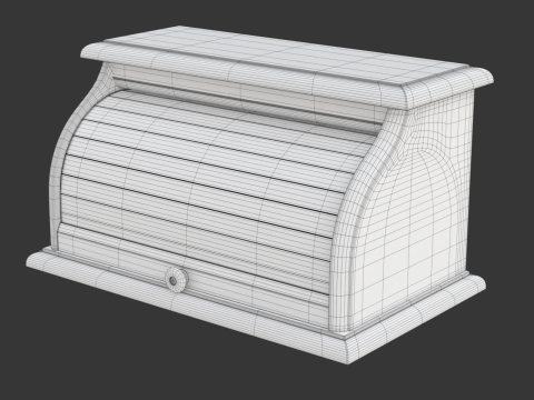 Bread Box 3D Модель