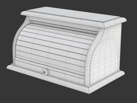 Scatola del pane Modello 3D