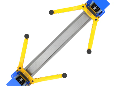 Car Lift Animation 3D Model