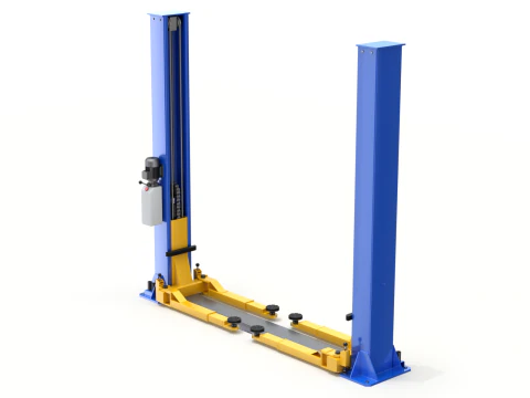 Car Lift Animation 3D Model