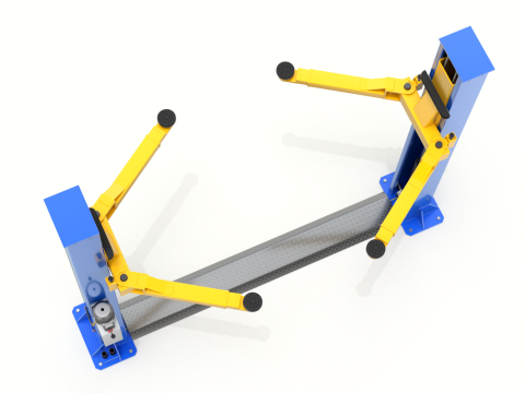 Car Lift Animation Modelo 3D