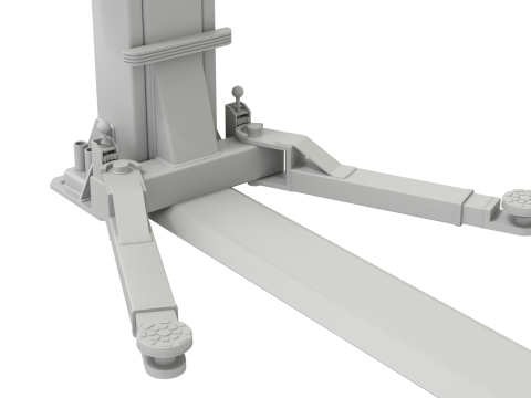 Car Lift Animation Modelo 3D
