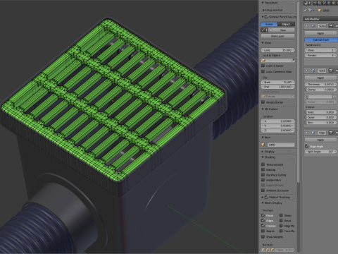 Catch Basin For Drainage 3D Model
