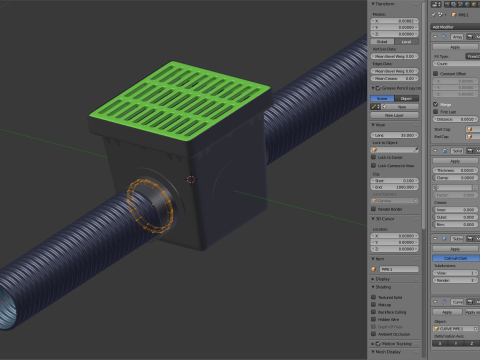 Catch Basin For Drainage 3D Model