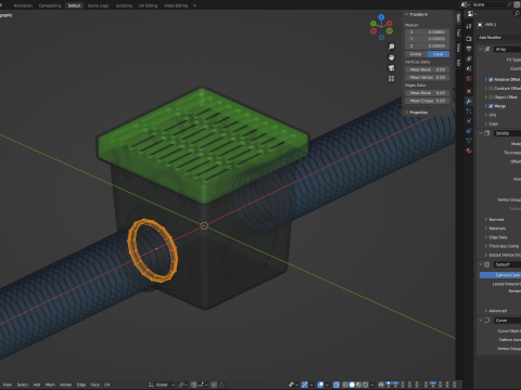 Catch Basin For Drainage 3D Model