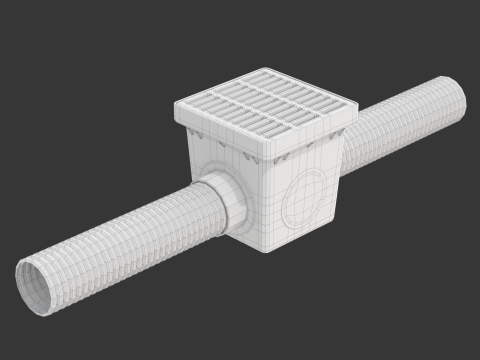 Catch Basin For Drainage 3D Model
