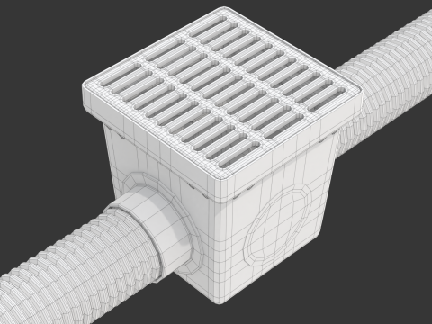 Catch Basin For Drainage 3D Model