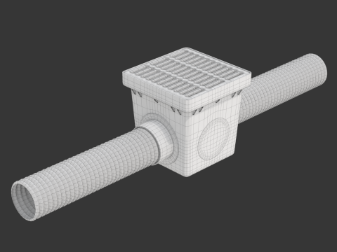 Catch Basin For Drainage 3D Model