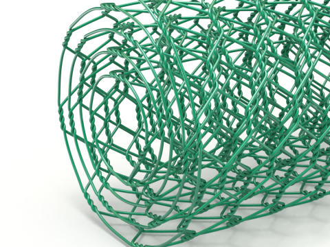 Adaptable Chicken Wire Mesh 3D 模型