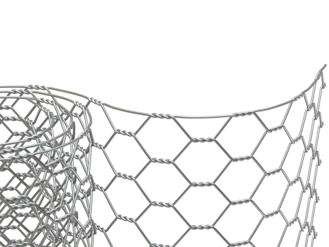 Adaptable Chicken Wire Mesh 3D 模型