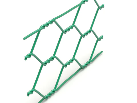 Uyarlanabilir Tavuk Hasırı 3D Model