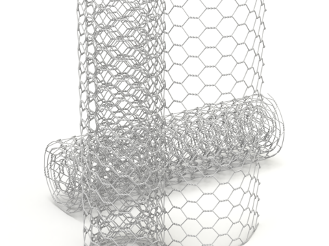 Adaptable Chicken Wire Mesh 3D 模型