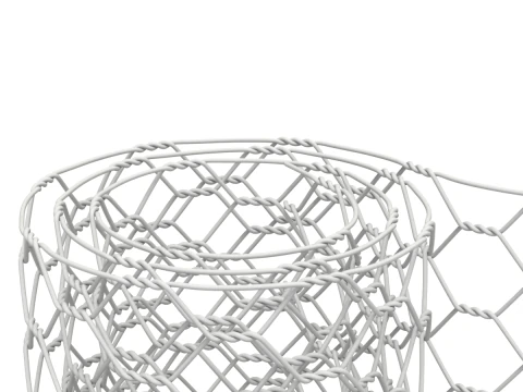 Uyarlanabilir Tavuk Hasırı 3D Model