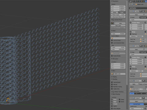 Adaptable Chicken Wire Mesh 3D 模型