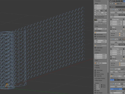 Uyarlanabilir Tavuk Hasırı 3D Model