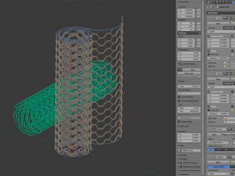 Uyarlanabilir Tavuk Hasırı 3D Model