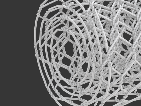 Adaptable Chicken Wire Mesh 3D 模型