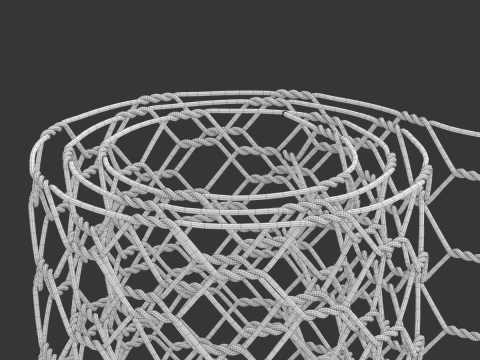 Adaptable Chicken Wire Mesh 3D 模型