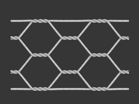 Adaptable Chicken Wire Mesh 3D 模型