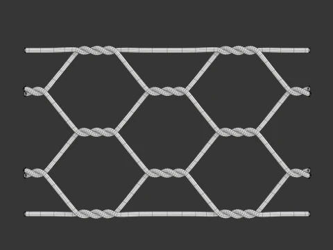 Uyarlanabilir Tavuk Hasırı 3D Model