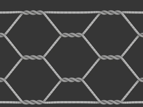 Uyarlanabilir Tavuk Hasırı 3D Model