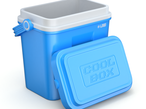 Cooler Box With Icepack 3D Модель