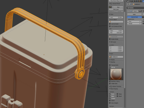 Cooler Box With Icepack 3D Модель