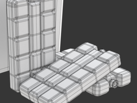 Cooler Box With Icepack 3D Модель