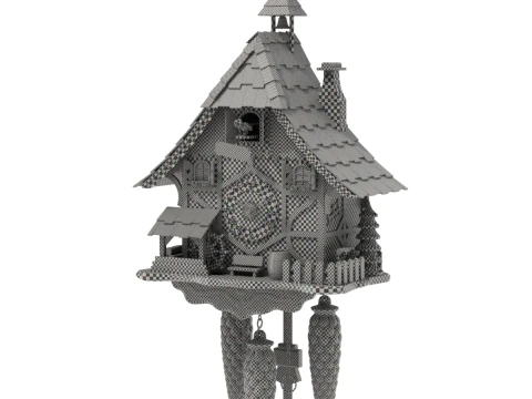 Cuckoo Clock 3D Model