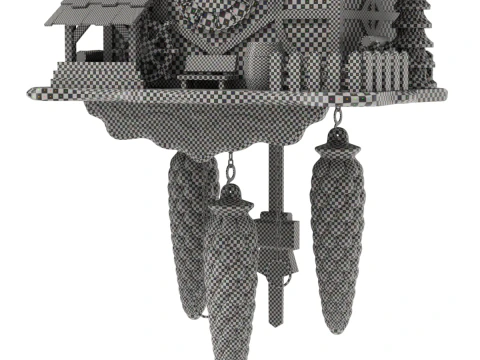 Cuckoo Clock 3D Model