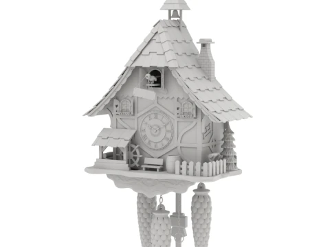 Cuckoo Clock 3D Model