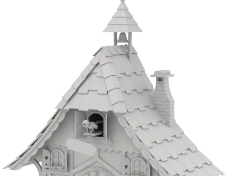 Cuckoo Clock 3D Model