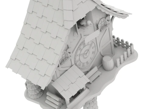 Cuckoo Clock 3D Model