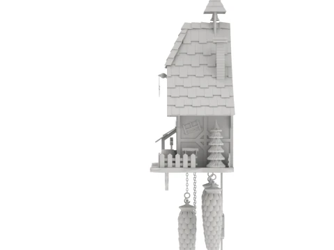 Cuckoo Clock 3D Model