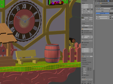 Cuckoo Clock 3D Model