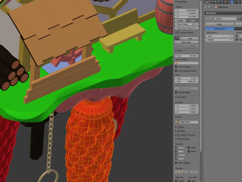 Cuckoo Clock 3D Model