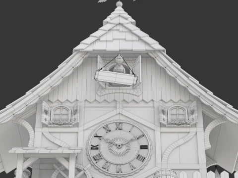 Cuckoo Clock 3D Model