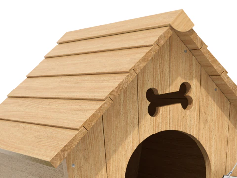Dog House 3D Model