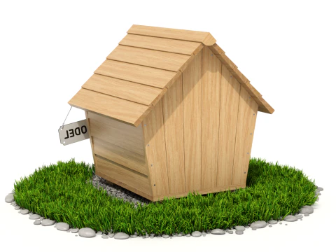 Dog House 3D Model