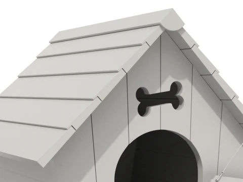 Dog House 3D Model