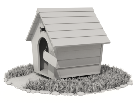Dog House 3D Модель