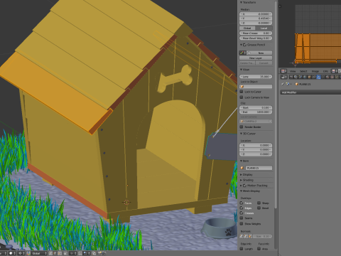 Dog House 3D Модель
